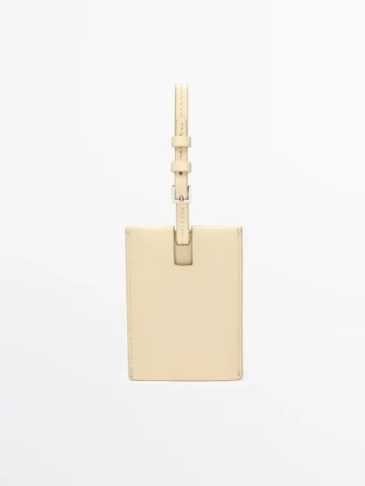 Bagagetag i nappaläder