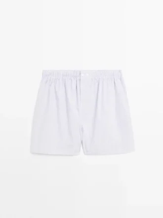 Boxershorts med dubbla ränder