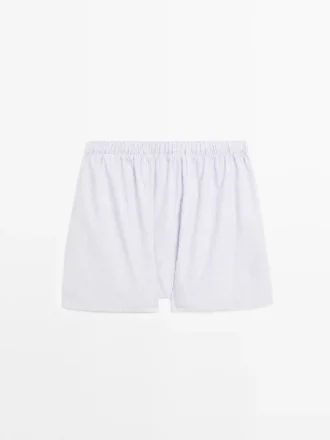 Boxershorts med dubbla ränder
