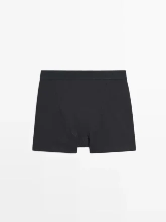 Boxershorts med logotyp i midjan