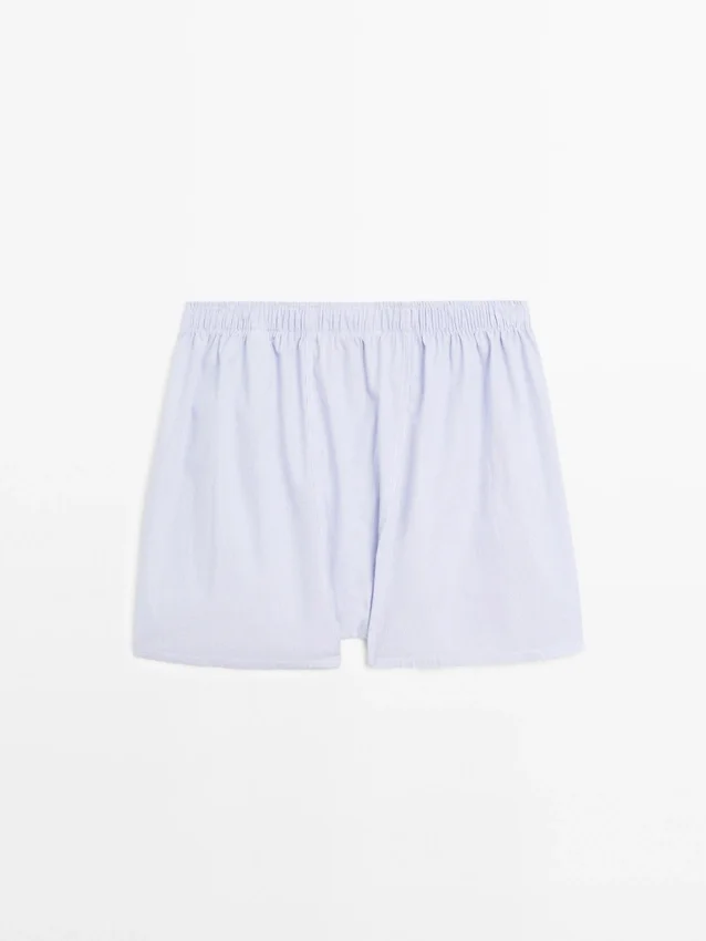 Boxershorts med mikrorutmönster Boxershorts med mikrorutmönster