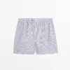 Boxershorts med randigt tryck Boxershorts med randigt tryck