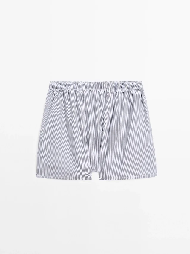 Boxershorts med randigt tryck Boxershorts med randigt tryck