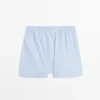 Boxershorts med randigt tryck
