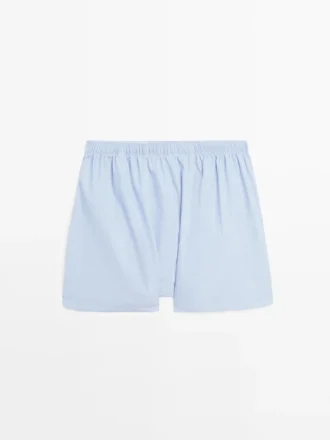 Boxershorts med randigt tryck