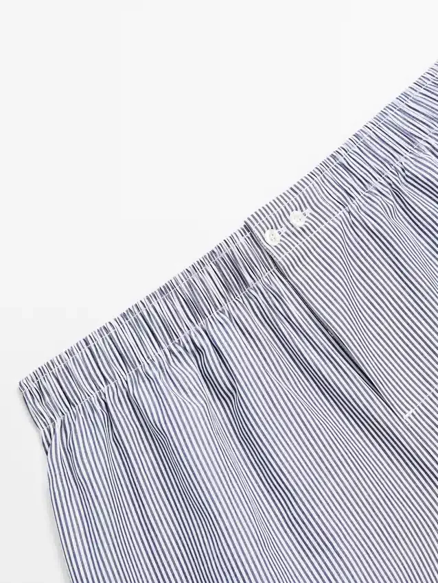 Boxershorts med randigt tryck Boxershorts med randigt tryck
