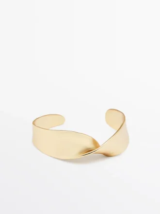 Brett texturerat armband