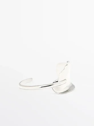 Brett texturerat armband