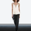 Camisole-top med knappar