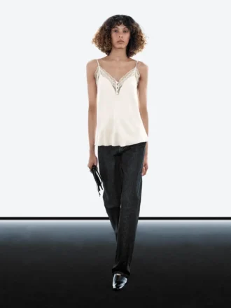 Camisole-top med knappar
