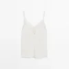 Camisole-top med knappar