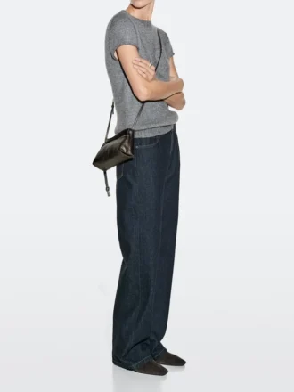 Crossbody-väska i nappaläder