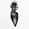 Högklackade slingback-skor Högklackade slingback-skor