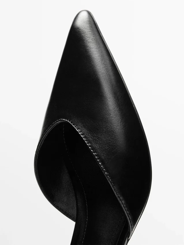 Högklackade slingback-skor Högklackade slingback-skor