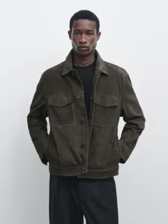 Jacka i mocka med fickor