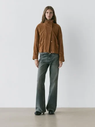 Jacka i mocka med knappar