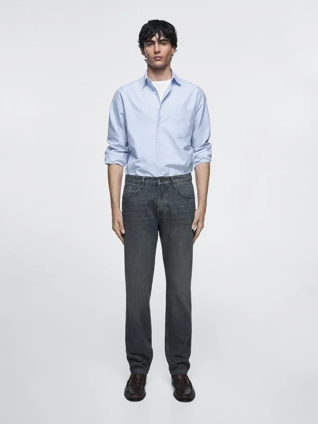 Jeans med avsmalnande passform Jeans med avsmalnande passform