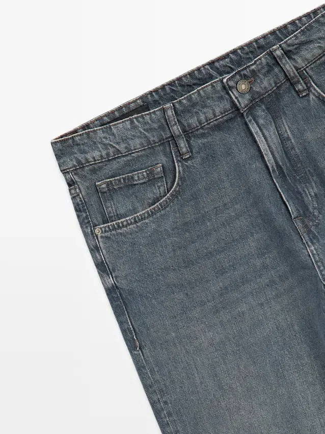 Jeans med avsmalnande passform Jeans med avsmalnande passform