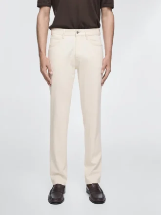 Jeans med avsmalnande passform