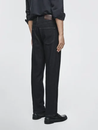 Jeans med avsmalnande passform