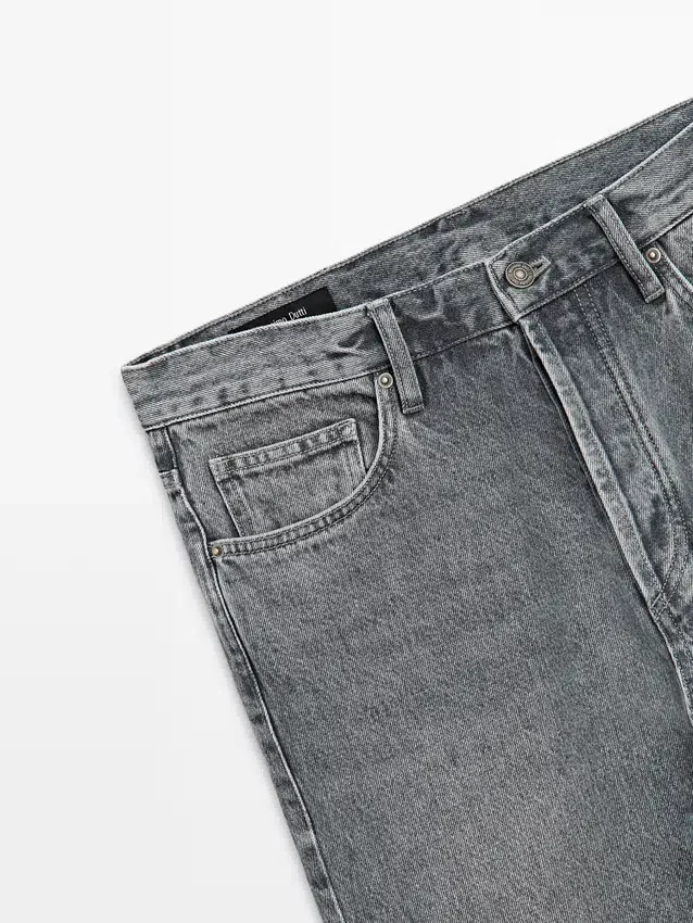 Jeans med raka ben Jeans med raka ben