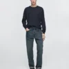 Jeans med selvedge-passform