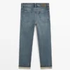 Jeans med selvedge-passform