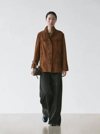 Kavajer i mocka med fickor