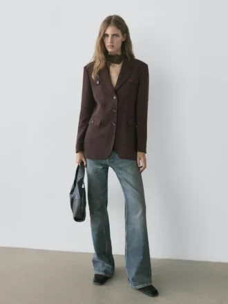 Kavajer med fickor och reverskrage