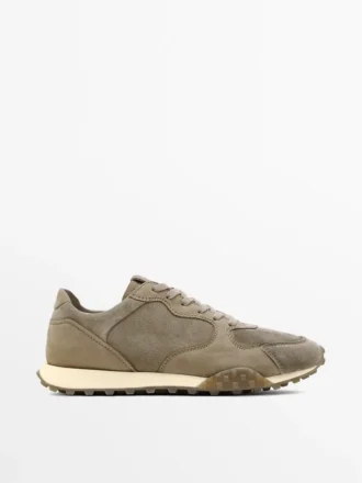 Kontrastfärgade läderskor