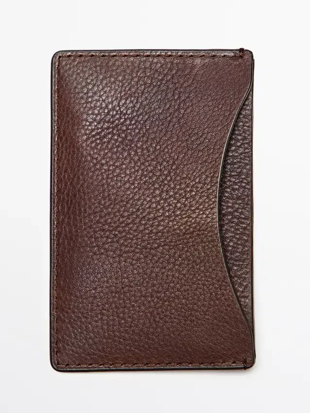 Kortfodral i nappaläder Kortfodral i nappaläder