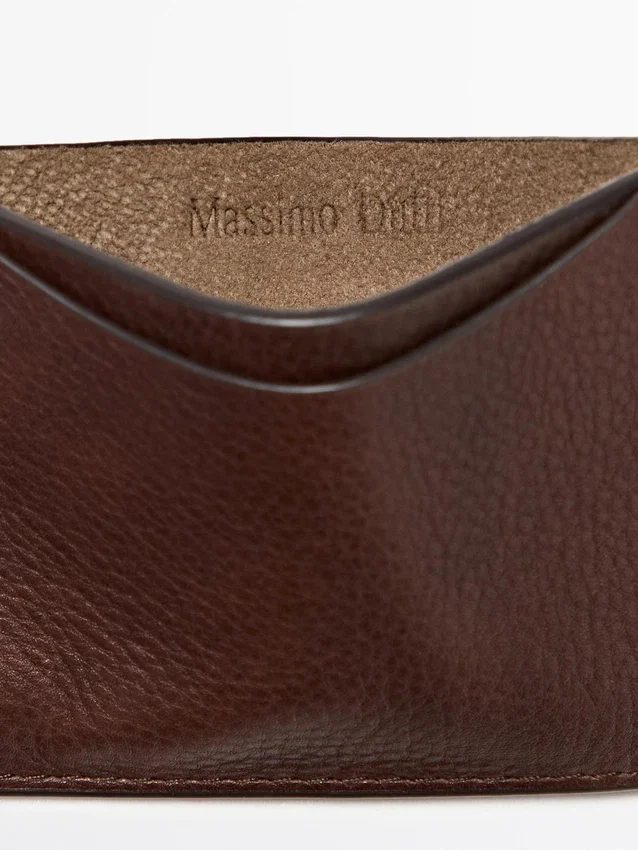 Kortfodral i nappaläder Kortfodral i nappaläder