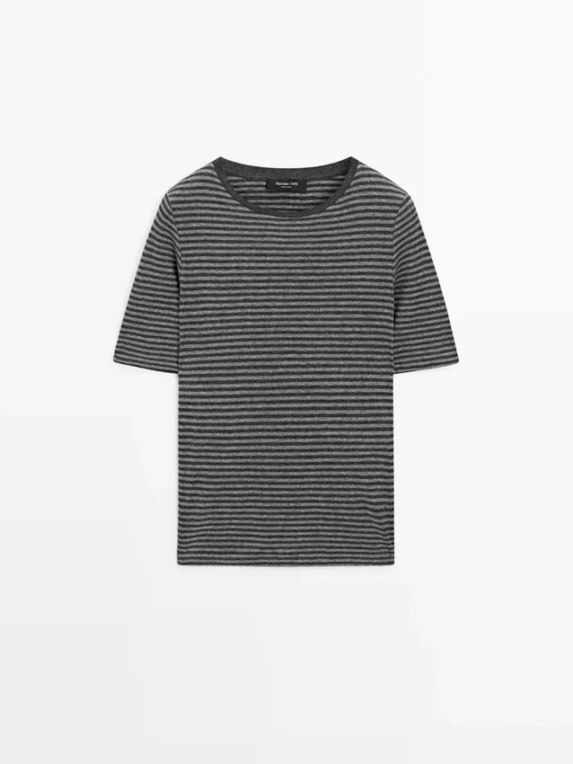 Kortärmad randig skjorta Kortärmad randig skjorta