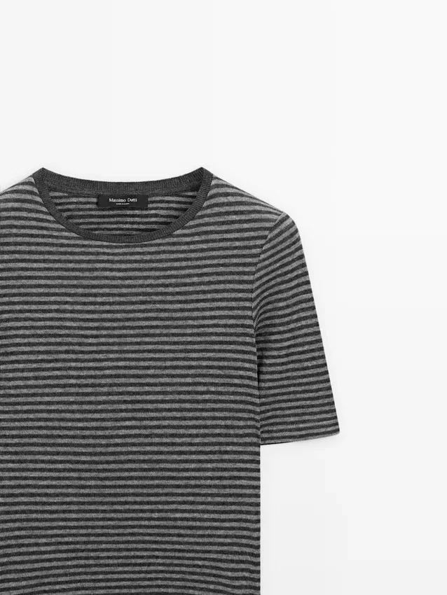 Kortärmad randig skjorta Kortärmad randig skjorta