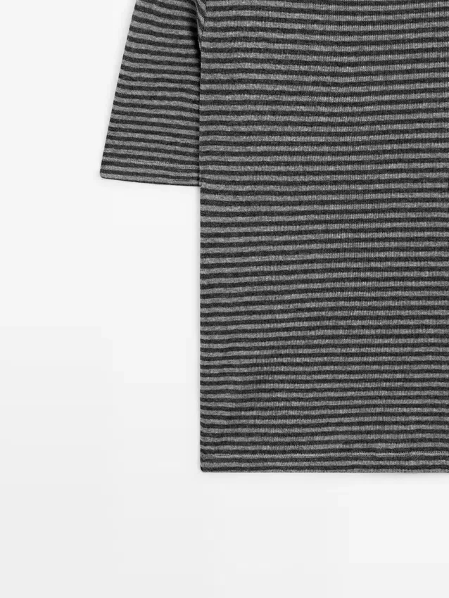 Kortärmad randig skjorta Kortärmad randig skjorta