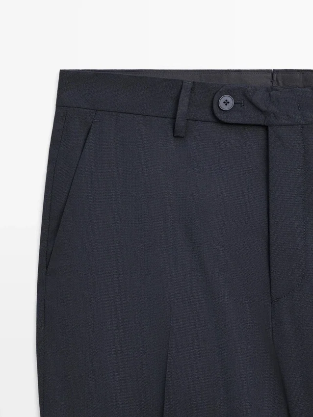 Kostymbyxor i Cool Wool-blandning Kostymbyxor i Cool Wool-blandning