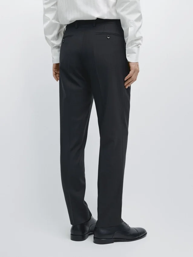 Kostymbyxor i Cool Wool-blandning Kostymbyxor i Cool Wool-blandning