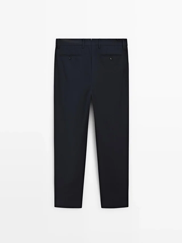 Kostymbyxor i Cool Wool-blandning Kostymbyxor i Cool Wool-blandning