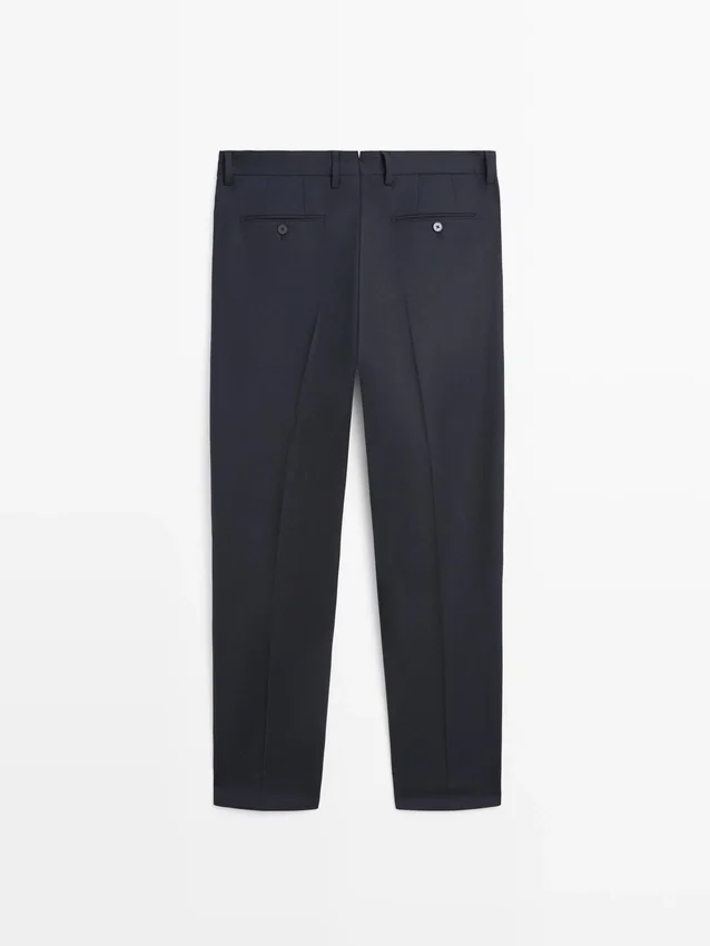 Kostymbyxor i Cool Wool-blandning Kostymbyxor i Cool Wool-blandning