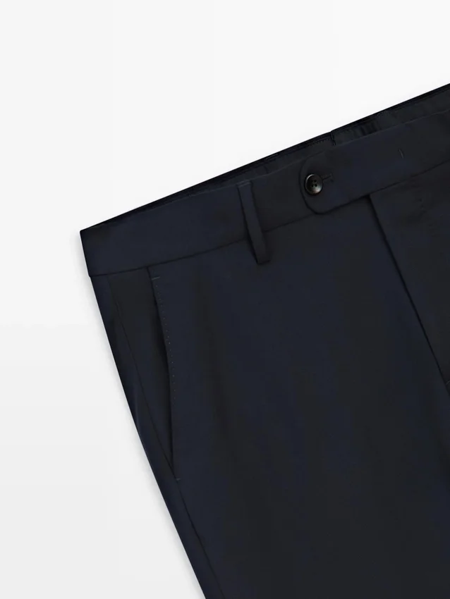 Kostymbyxor i Cool Wool-blandning Kostymbyxor i Cool Wool-blandning