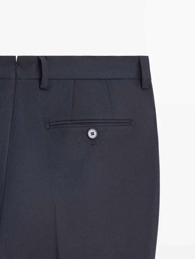 Kostymbyxor i Cool Wool-blandning Kostymbyxor i Cool Wool-blandning