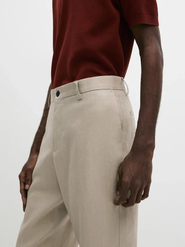 Kostymbyxor i linne Kostymbyxor i linne