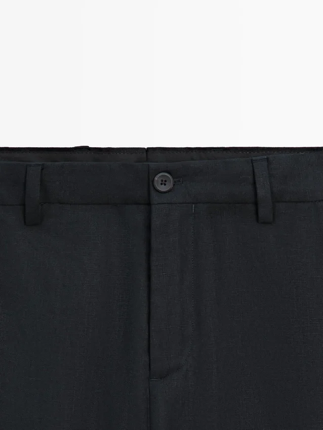 Kostymbyxor i linne Kostymbyxor i linne