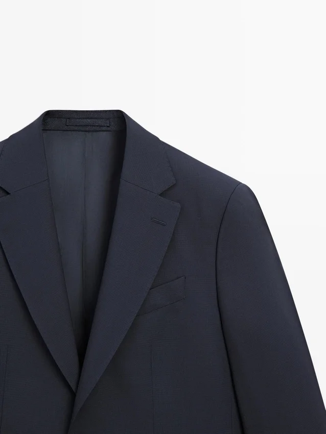 Kostymkavajer i Cool Wool-blandning Kostymkavajer i Cool Wool-blandning