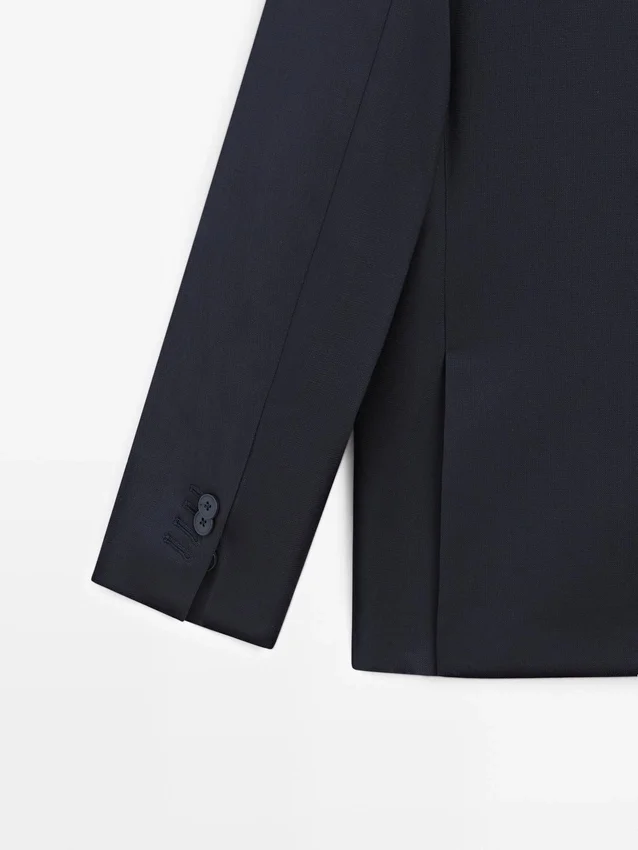 Kostymkavajer i Cool Wool-blandning Kostymkavajer i Cool Wool-blandning