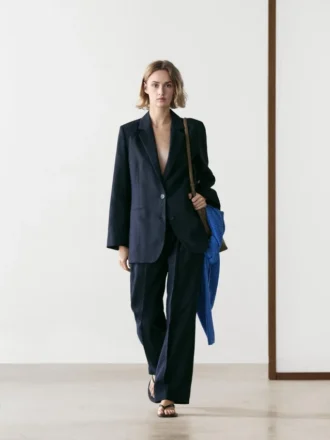 Kostymkavajer i linne