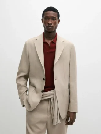 Kostymkavajer i linne