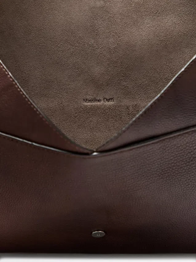 Laptopväska i nappaläder Laptopväska i nappaläder