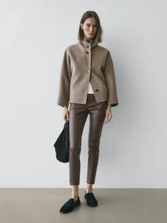 Leggings i nappaläder