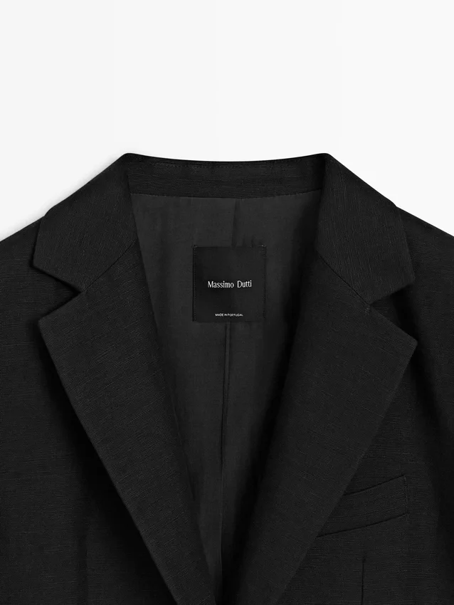 Linnekavajer med fickor Linnekavajer med fickor